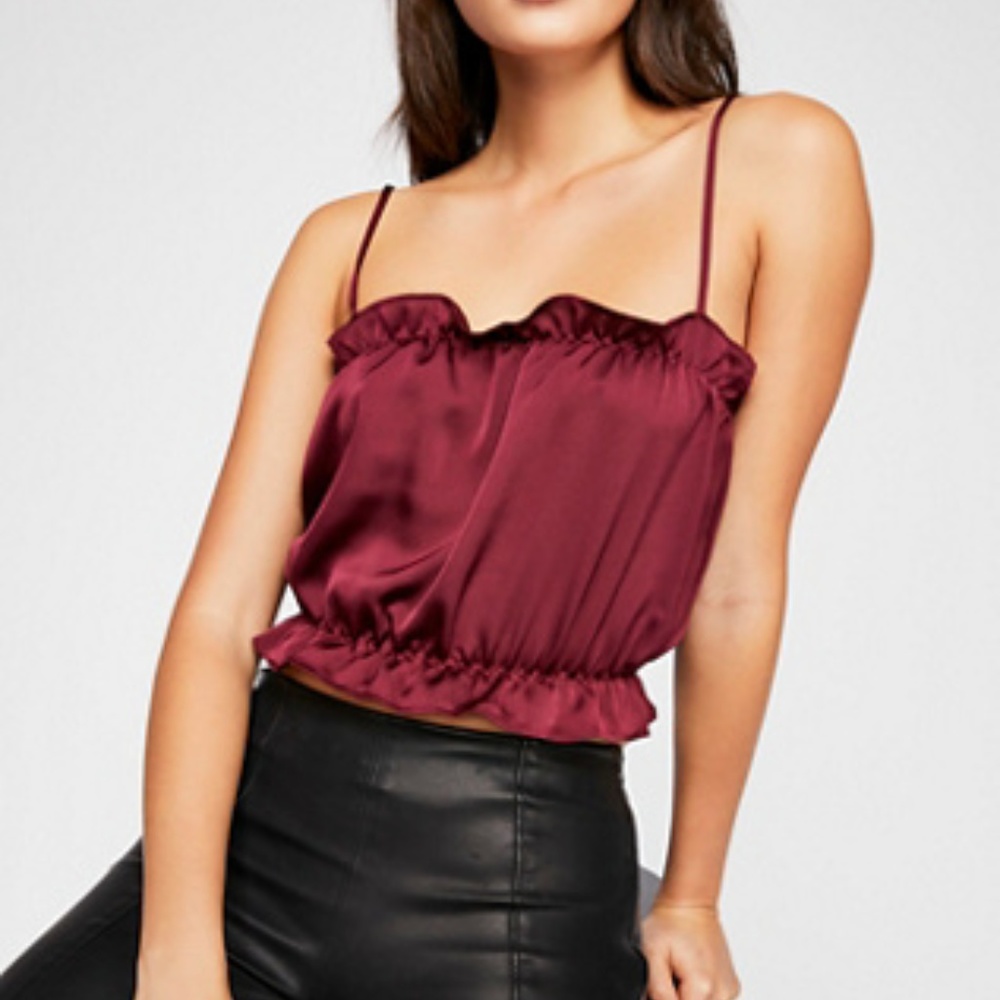 Free People Into It Square Neck Crop